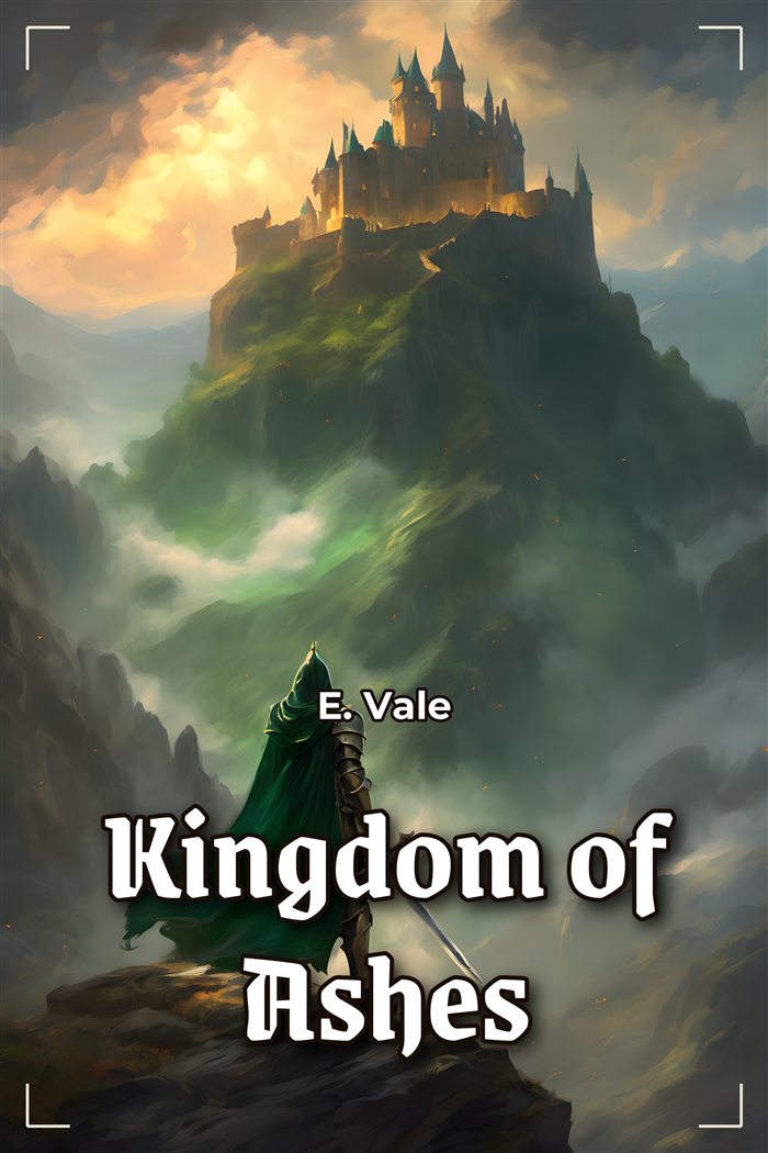Kingdom of Ashes — fantasy cover generated with BCFhub